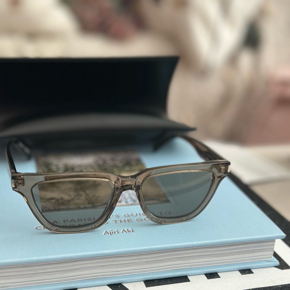 Yves Saint Laurent Grayish brown sunglasses